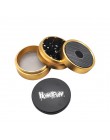 HONEYPUFF 63 MM 4 warstwy młynek do tytoniu starożytny kształt młynek do ziół aluminiowa kruszarka do przypraw