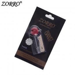Zorro krzemienie i knot do zapalniczki Zippo dowolnej benzyny olejowej
