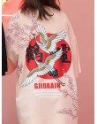 NiceMix 2020 moda w koreańskim stylu moda uliczna panie jesień punkowe topy Tees kobiety drukowane z długim rękawem t-shirty Cas