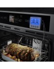 ThermoPro TP17 podwójne sondy cyfrowy zewnętrzny termometr do mięs gotowanie termometr piekarnika BBQ z dużym ekranem LCD do kuc