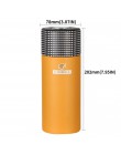 COHIBA Leather Travel Humidor pudełko do cygar z drewna cedrowego przenośne etui na cygara Jar W/nawilżacz higrometr skrzynka na