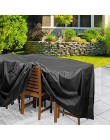 24 rozmiary Oxford tkaniny meble osłona pyłoszczelna na ratanowy stolik fotel w kształcie kostki Sofa wodoodporny deszcz ogród P