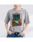 Koreańskie ubrania 90s T-shirt w stylu vintage kobiety 80s Tumblr kobiet T-shirt kobiety śmieszne Streetwear panie Jennys nowi p