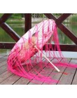 Jedwabna tkanina koronkowy Parasol kobiety kostium fotografia rekwizyty Tasseled Parasol Yarned klasyczne chińskie olej papierow