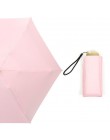 Miniaturowy parasol kieszonkowy deszcz kobiety korporacja paraguas plegable ochrona przed słońcem parasol chroniący przed promie