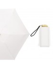 Miniaturowy parasol kieszonkowy deszcz kobiety korporacja paraguas plegable ochrona przed słońcem parasol chroniący przed promie