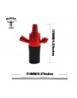Aluminiowy Shisha Narguile Top zestaw z fajką Hookah na butelkę wina duże akcesoria do fajki wodnej Chicha