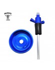 Aluminiowy Shisha Narguile Top zestaw z fajką Hookah na butelkę wina duże akcesoria do fajki wodnej Chicha