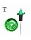Aluminiowy Shisha Narguile Top zestaw z fajką Hookah na butelkę wina duże akcesoria do fajki wodnej Chicha