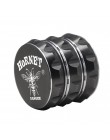 HORNET samolot aluminium 50MM 3 warstwy młynek do ziół Metal palenie kruszarki tytoń młynek do trawy dym Miller akcesoria