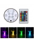 Szisza shisha led light zasilanie bateryjne z pilotem fajka wodna akcesoria chicha zatapialne lampy wodoodporne