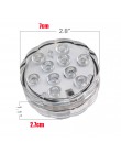 Szisza shisha led light zasilanie bateryjne z pilotem fajka wodna akcesoria chicha zatapialne lampy wodoodporne