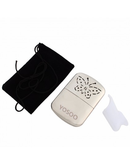 Przenośny kieszonkowy ogrzewacz dłoni wielokrotnego użytku motyl ogrzewacz dłoni s podgrzewacz Ultralight Platinum Standard na z