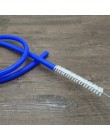 Długość (88 cm) szczotka do czyszczenia Shisha szisza Narguile metalowa rura wąż silikonowy akcesoria SH0918