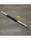 Długość (88 cm) szczotka do czyszczenia Shisha szisza Narguile metalowa rura wąż silikonowy akcesoria SH0918