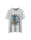 Koreańskie ubrania 90s T-shirt w stylu vintage kobiety 80s Tumblr kobiet T-shirt kobiety śmieszne Streetwear panie Jennys nowi p