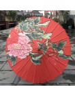 Jedwabne kobiety parasol japoński wiśniowe kwiaty jedwab starożytny taniec parasol dekoracyjny parasol chiński styl chińska para
