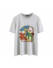 Koreańskie ubrania 90s T-shirt w stylu vintage kobiety 80s Tumblr kobiet T-shirt kobiety śmieszne Streetwear panie Jennys nowi p