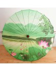 Jedwabne kobiety parasol japoński wiśniowe kwiaty jedwab starożytny taniec parasol dekoracyjny parasol chiński styl chińska para