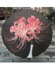 Jedwabne kobiety parasol japoński wiśniowe kwiaty jedwab starożytny taniec parasol dekoracyjny parasol chiński styl chińska para