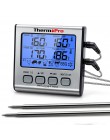 ThermoPro TP17 podwójna sonda gotowanie na świeżym powietrzu termometr do mięs duże podświetlenie lcd termometr grillowy żywnośc