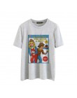 Koreańskie ubrania 90s T-shirt w stylu vintage kobiety 80s Tumblr kobiet T-shirt kobiety śmieszne Streetwear panie Jennys nowi p