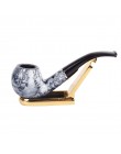 2019 nowy Retro akrylowe trwałej żywicy rury palenia tytoniu Cigar prezent trwałe narzędzia do palenia 1pc