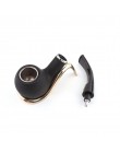 2019 nowy Retro akrylowe trwałej żywicy rury palenia tytoniu Cigar prezent trwałe narzędzia do palenia 1pc