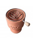 1pc akcesoria do fajki wodnej srebrny metalowy uchwyt na węgiel do shishy z drewnianą rączką