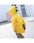 Dziecięcy płaszcz przeciwdeszczowy przedszkole dinozaur dziecięcy duży ponczo dziecięcy poncho dziecięce wiosna i jesień 2-6 lat