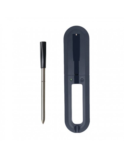 100% bezprzewodowy cyfrowy termometr do grillowania Bluetooth z 2 czujnikami kontrola aplikacji piekarnik do żywności mięso term