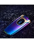 2019 Arc elektroniczny USB elektryczny papieros elektryczny linii papilarnych zapalniczki dla chłopaka ojciec urodziny prezent ś