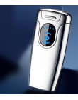 2019 Arc elektroniczny USB elektryczny papieros elektryczny linii papilarnych zapalniczki dla chłopaka ojciec urodziny prezent ś
