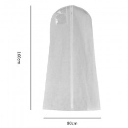 Duża odzież suknia ślubna długie ubrania futerał ochronny suknia ślubna pokrywa pyłoszczelna obejmuje worek do przechowywania su