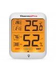 Thermopro TP53 cyfrowe termometry wewnętrzne i higrometry stacja pogodowa termometr pokojowy z dotykowym tylne światło