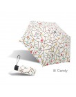 Mini kapsułka parasol wiatroszczelna ochrona przed promieniowaniem uv składany parasol przenośny podróż deszcz kobiety parasol k