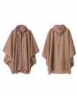 Freesmily moda damska płaszcz przeciwdeszczowy wodoodporny płaszcz przeciwdeszczowy peleryna poncho z kapturem do wspinaczki i t