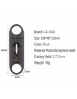 COHIBA Cigar Cutter Sharp gilotyna ze stali nierdzewnej z czarnymi kieszeniami v-cut akcesoria cygarowe nożyczki