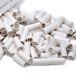 150 sztuk 6MM naturalne nierafinowane wstępnie walcowane porady filtr papierosowy papier zwijany do ręcznie walcowane papierosy 