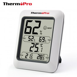 ThermoPro TP50 higrometr termometr kryty monitor wilgotności stacja pogodowa