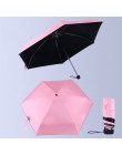 Mini kieszeń Parasol przeciwsłoneczny moda składany deszcz Parasol kobiet prezent dziewczyny anty-uv wodoodporny przenośny Paras