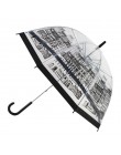 SAFEBET przezroczysty klatka dla ptaków parasol budynek z kreskówki parasole półautomatyczne Apollo City parasolka z długim uchw