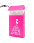 Nowy motyl uroda 10.5*5.8*1.4CM Lady Slims silikonowa papierośnica moda pokrywa elastyczna guma kobiety papierośnica rękaw