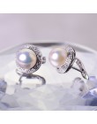YIKALAISI 925 Sterling Silver biżuteria Pearl kolczyki 2019 Fine biżuteria-naturalne perły 8-9mm stadniny kolczyki dla kobiet sp