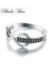 Klasyczne 2.3g 925 srebro Fine Jewelry Trendy zaręczyny moda Bague Femme dla kobiet luksusowe obrączki Bijoux C090