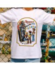 Lato 2019 Vintage Harajuku śmieszne estetyka biała para T-Shirt kobiety moda na co dziń z nadrukiem z krótkim rękawem topy Camis
