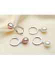 ZHBORUINI 2019 kolczyki z pereł prawdziwa naturalna perła słodkowodna 925 srebro kolczyki perła biżuteria na prezent ślubny Wemo