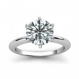 925 srebro pierścionek 1ct 2ct 3ct klasyczny styl diamentowa biżuteria Moissanite pierścionek wesele pierścionek jubileuszowy dl