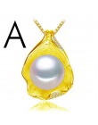 FENASY 925 srebro naturalna perła słodkowodna naszyjnik wisiorek Shell Design modna biżuteria z perłami naszyjnik dla kobiet now