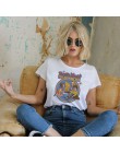 Lato 2019 Vintage Harajuku śmieszne estetyka biała para T-Shirt kobiety moda na co dziń z nadrukiem z krótkim rękawem topy Camis